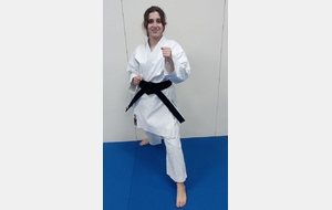 Laura ceinture noire 1er Dan 2025 03 07