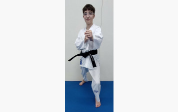 Noham, Nicolas, Jonathan ceinture noire 1er dan 2025 12 05